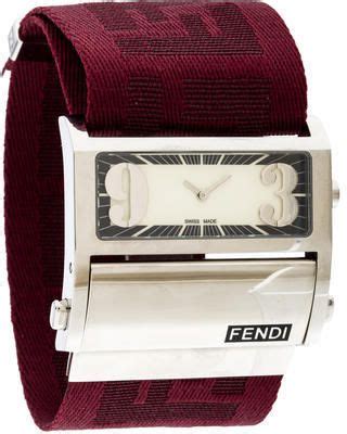 fendi zipcode watch white|Fendi Zip Code Watches .